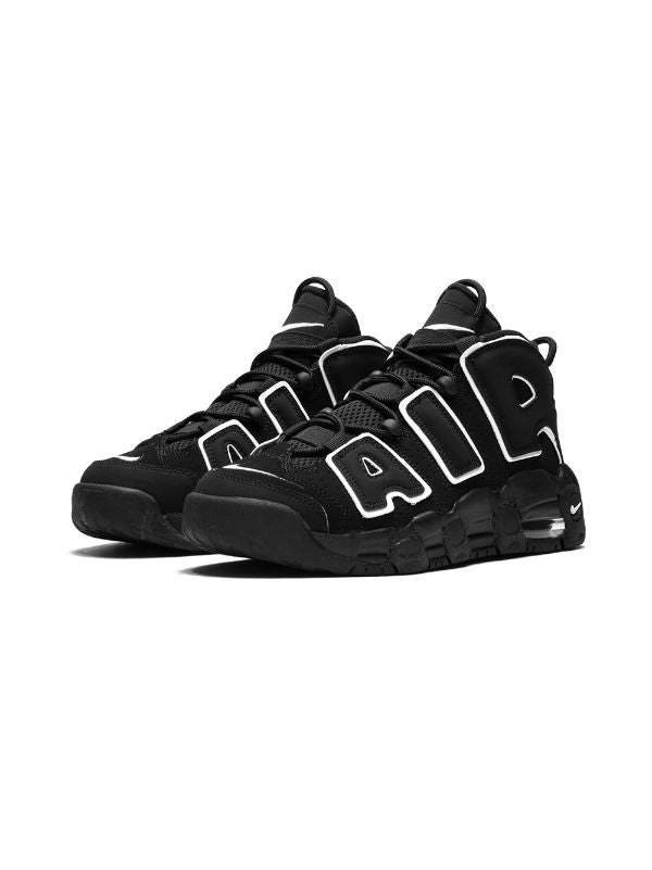 Air More Uptempo "Black/ White-Black" Kids shoes