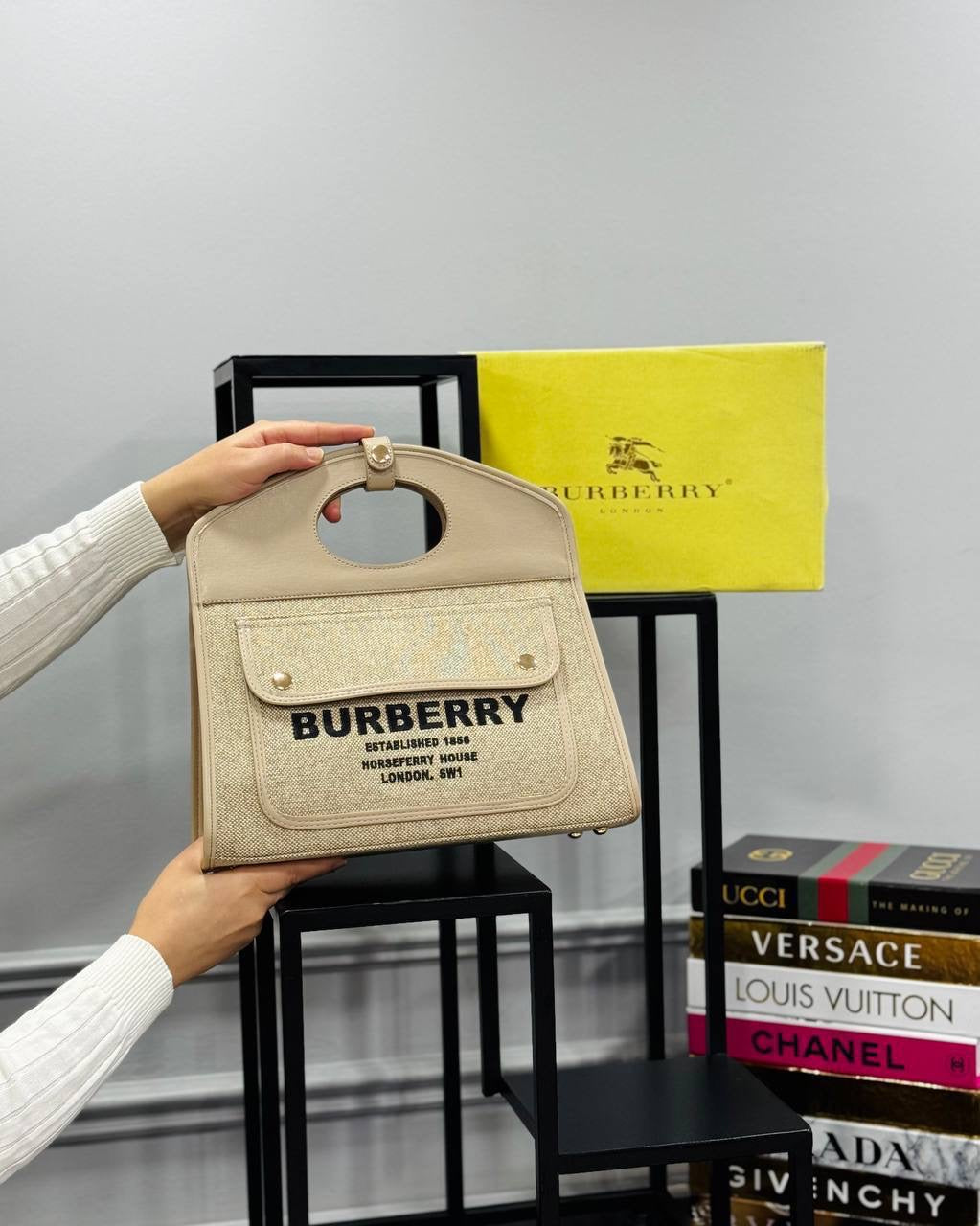Burberry Pocket Tote Bag